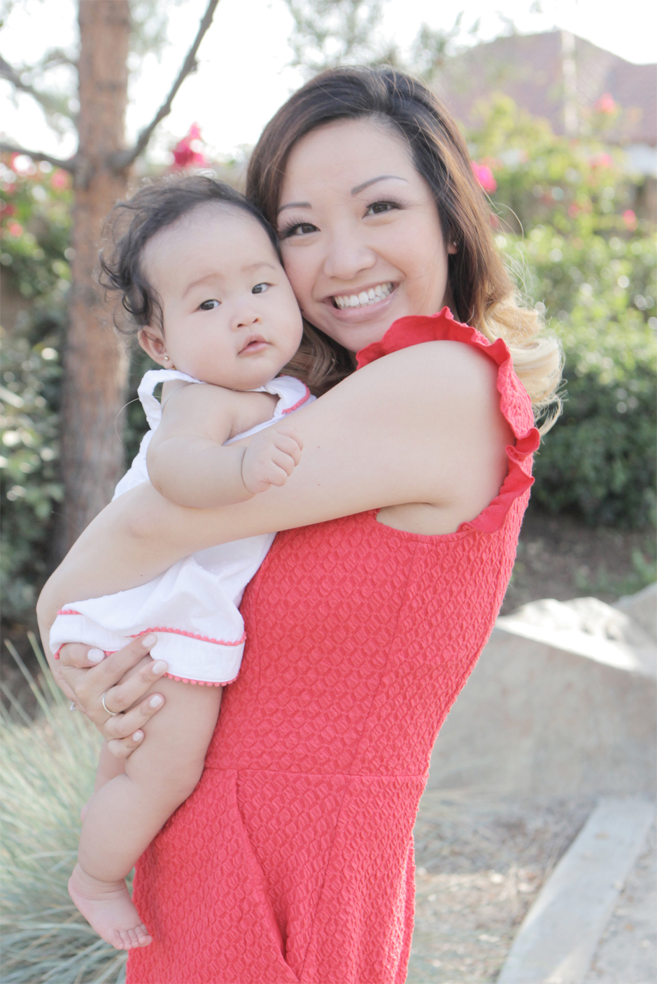 Photoshoot of Michelle and her Daughter